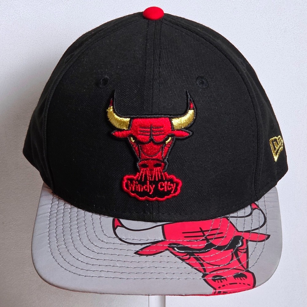Chicago Bulls New Era 9Fifty Adjustable Hat OS Hardwood Classics NBA Streetwear